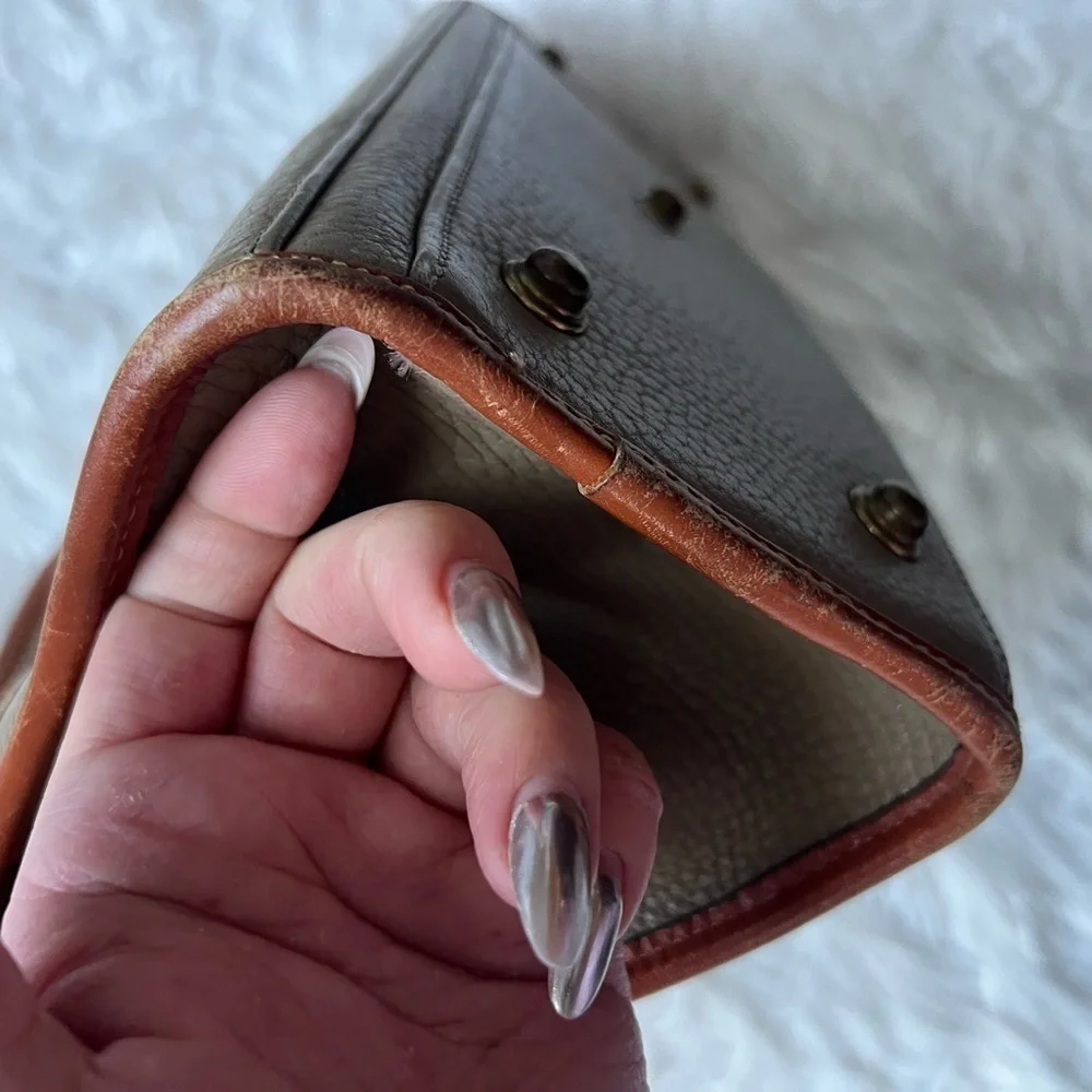 Dooney and Bourke All Weather Leather Buckle Purse